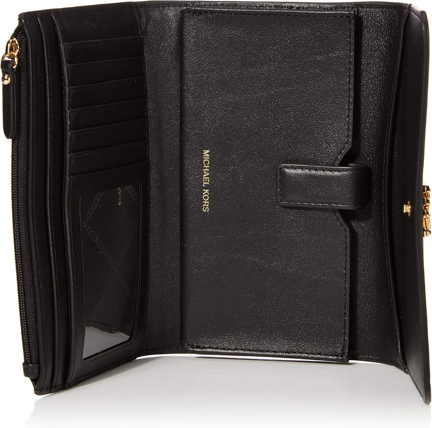 Dámský držák na kreditní karty Michael Kors, Marrón (zavazadlo), 2,5 x 9,5 x 11,4 cm (D x V) Dámská peněženka Naty Shop