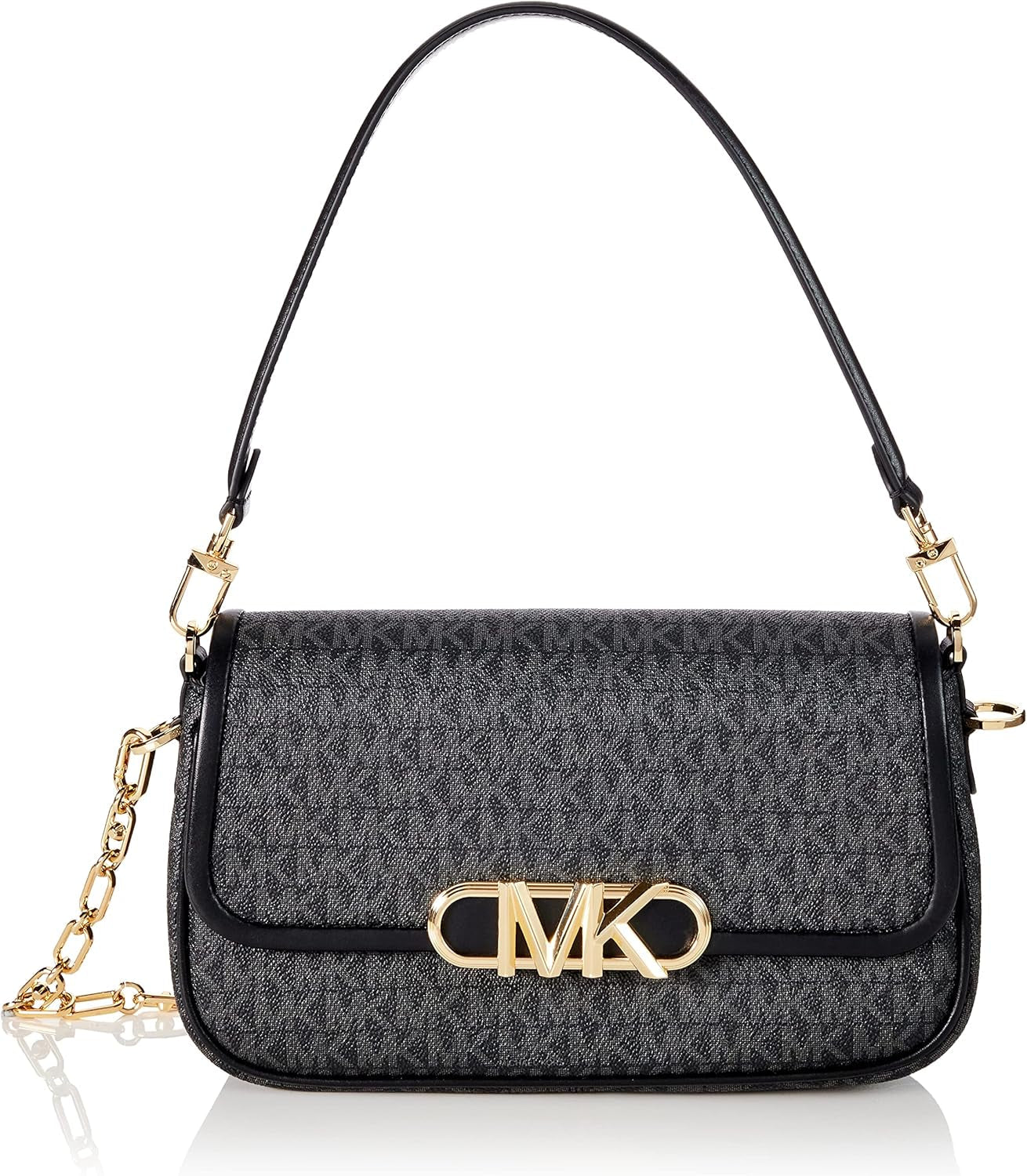 Michael Kors Parker Md Conv Pouchette taška přes rameno Dámské tašky Naty Shop Black
