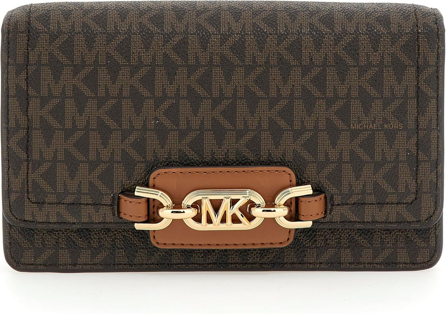 MICHAEL KORS Dámské Heather Kabelka PHN CHN XBODY, tmavě hnědá Dámské kabelky Naty Shop Výchozí název