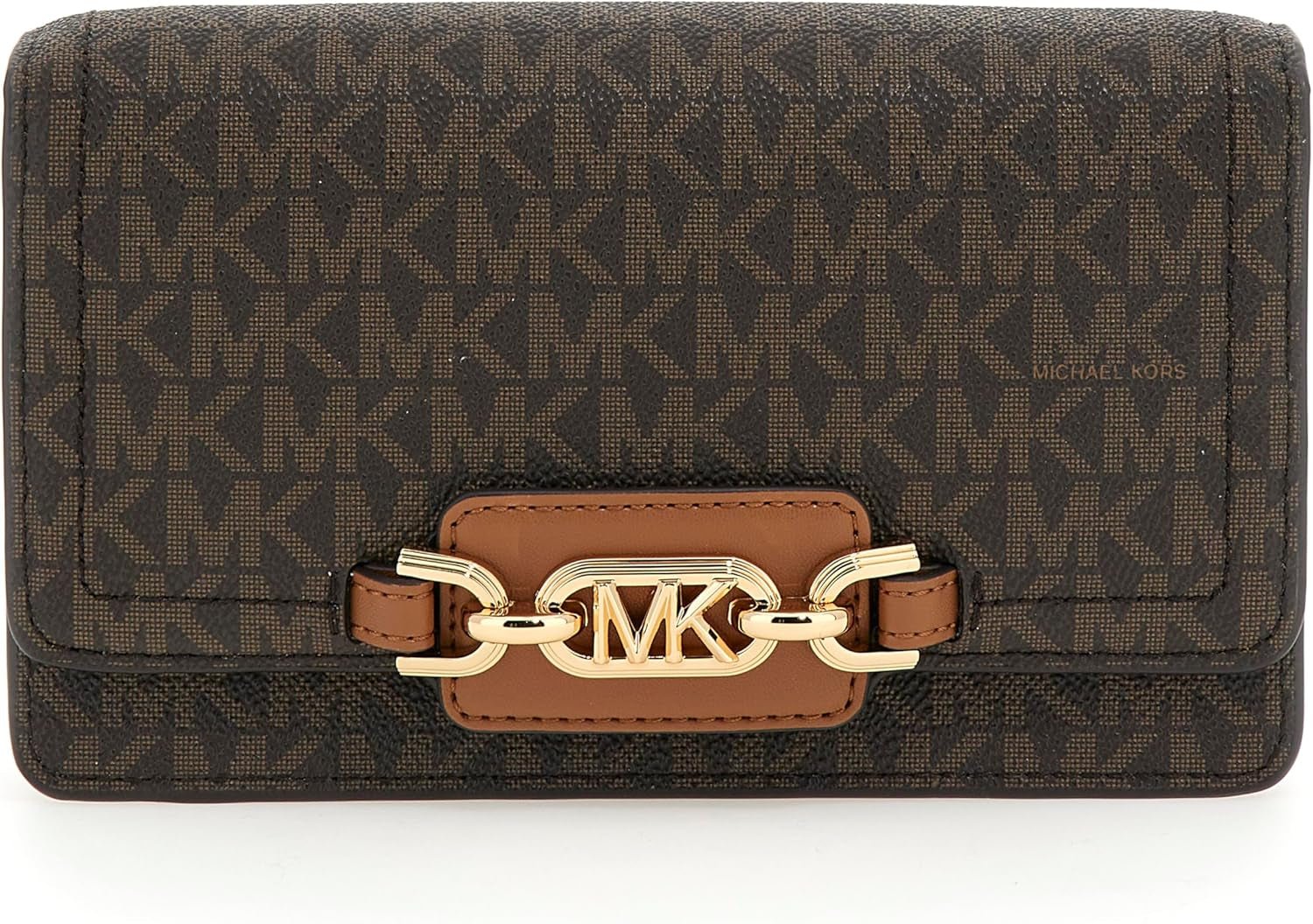 MICHAEL KORS Dámské Heather Kabelka PHN CHN XBODY, tmavě hnědá Dámské kabelky Naty Shop Výchozí název