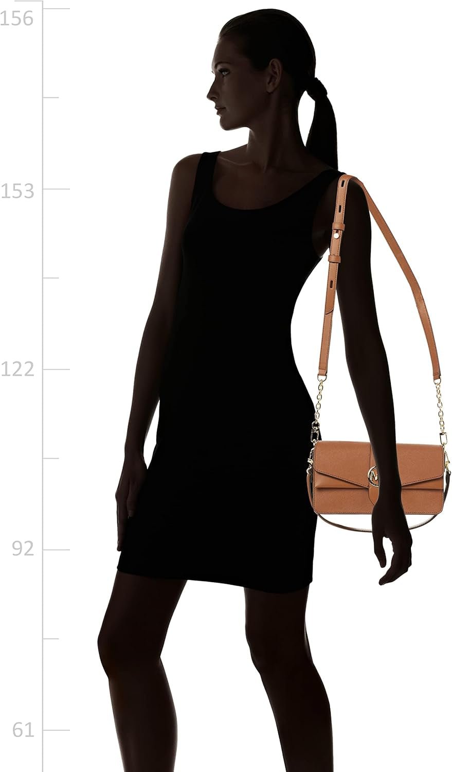 Michael Kors Women Greenwich Medium Saffiano Leather Bag, Luggage Bags Women Naty Shop
