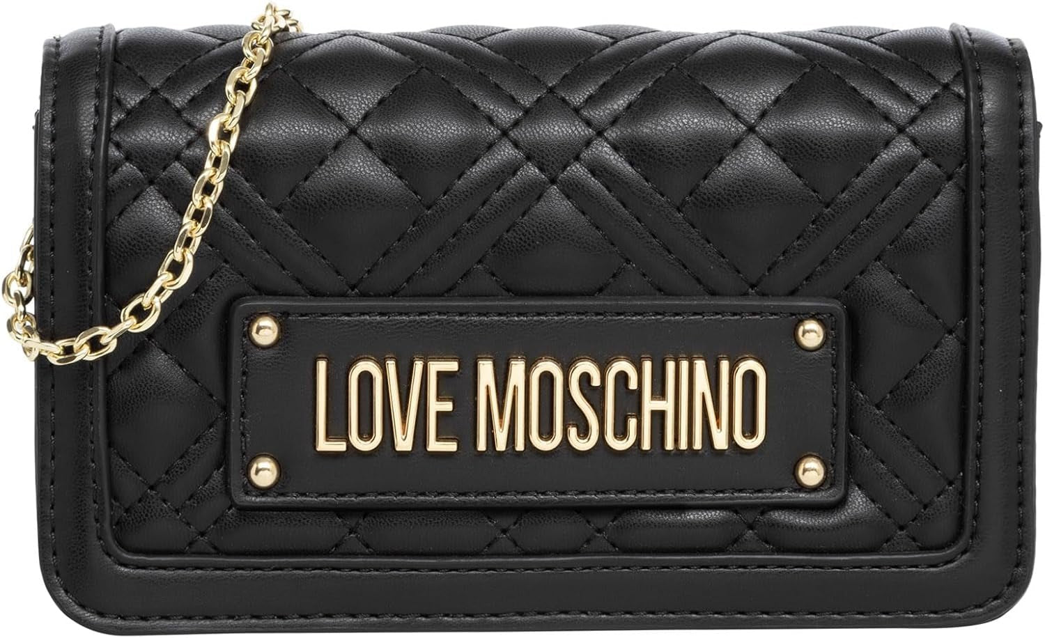 MINIBAG pro ženy Love Moschino, černé dámské tašky Naty Shop