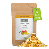 Mono lyofilizované chipsy - 300g jahodové chipsy ze 100% přírodních jahod - sušené tropické ovoce - sušené jahodové ovoce - snack do müsli a dezertů - jahodové chipsy Dehydrované produkty Naty Shop Mango