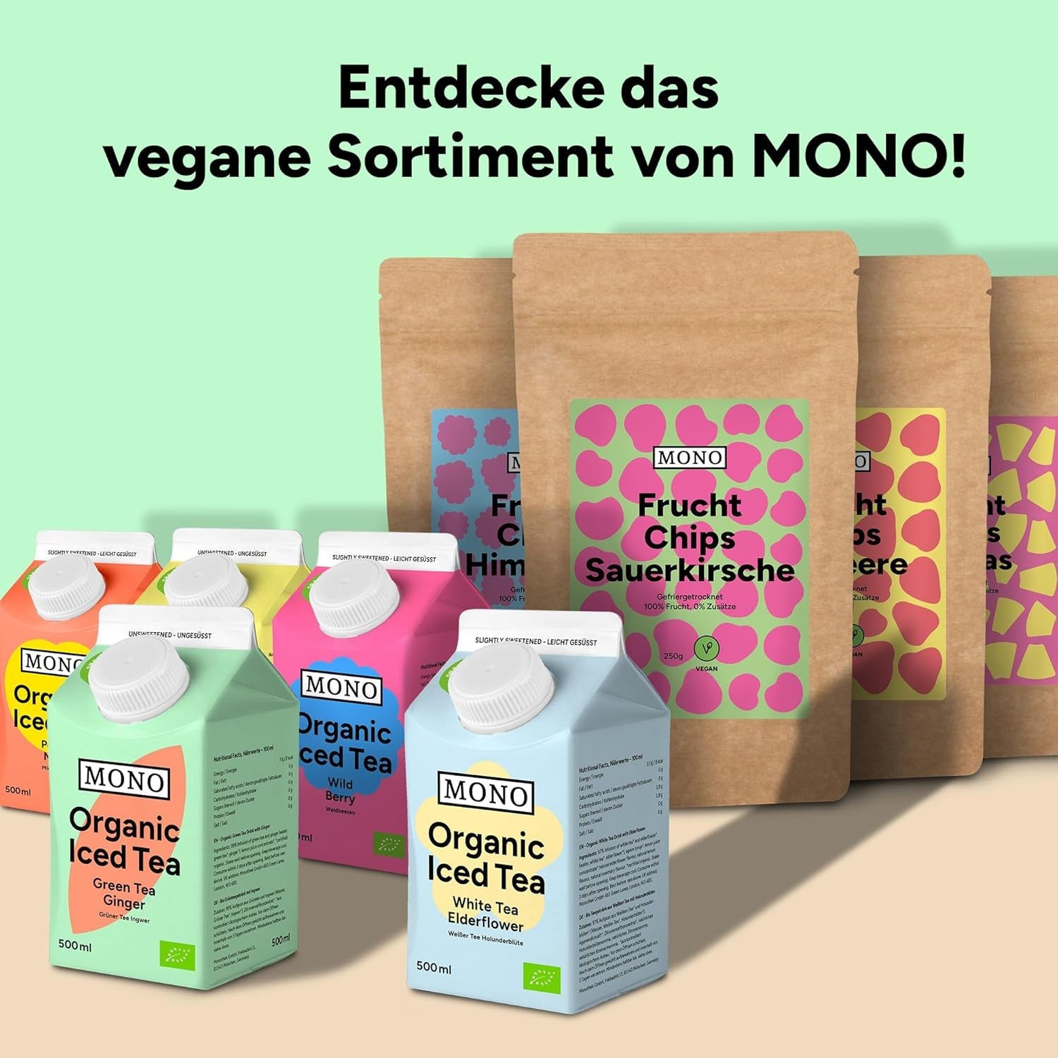 Mono lyofilizované chipsy - 300g jahodové chipsy ze 100% přírodních jahod - sušené tropické ovoce - sušené jahodové ovoce - snack do müsli a dezertů - jahodové chipsy Dehydrované produkty Naty Shop