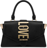 Moschino Borsa Love kabelka, černé tašky Dámské Naty Shop Jedna velikost padne všem