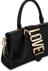 Moschino Borsa Love Kabelka, černé Dámské tašky Naty Shop