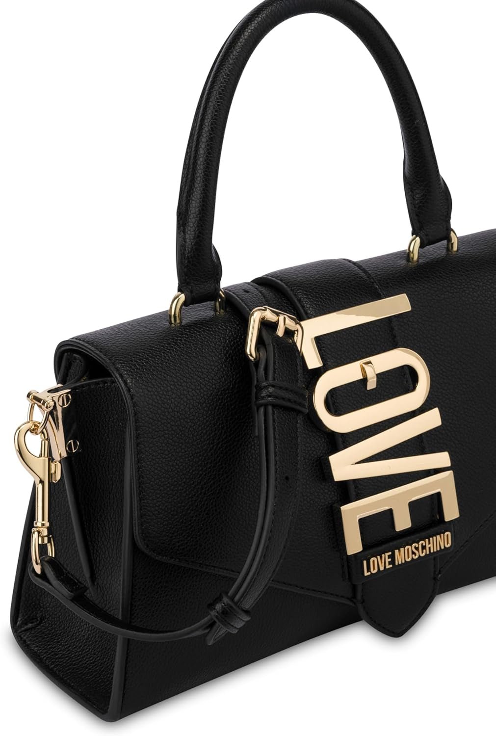 Moschino Borsa Love Kabelka, černé Dámské tašky Naty Shop