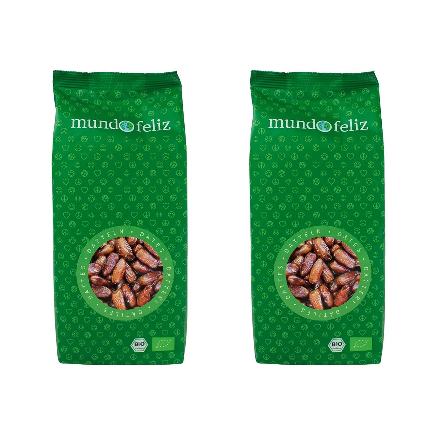 Mundo Feliz Organické datle sušené s peckami 2 x 500 g Naty Shop Dehydratované produkty 500 G (balení 2 ks) Data