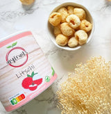 myfruits liči, lyofilizované, 80g, bez přísad, 100% ovoce, lyofilizované ovoce a sušené ovoce Dehydrované produkty Naty Shop