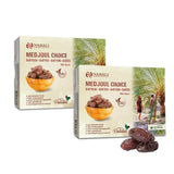 NABALI FAIRKOST FOR ALL Medjoul - Medjool Dates Choice I - 100% přírodní aromatický svěží orientální jemný I sladký jako med a karamelizovaný I Původ: Palestina I (1x1KG) Dehydrované produkty Naty Shop 2 kg (1 balení)