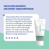 Naïf - Ošetřující šampon - pro kojence a děti - Dětský šampon s přírodními složkami - 100% vegan - 0% SLES - Bez mikroplastů, silikonů a parabenů - 200 ml Děti - Péče o koupel a pleť Naty Shop