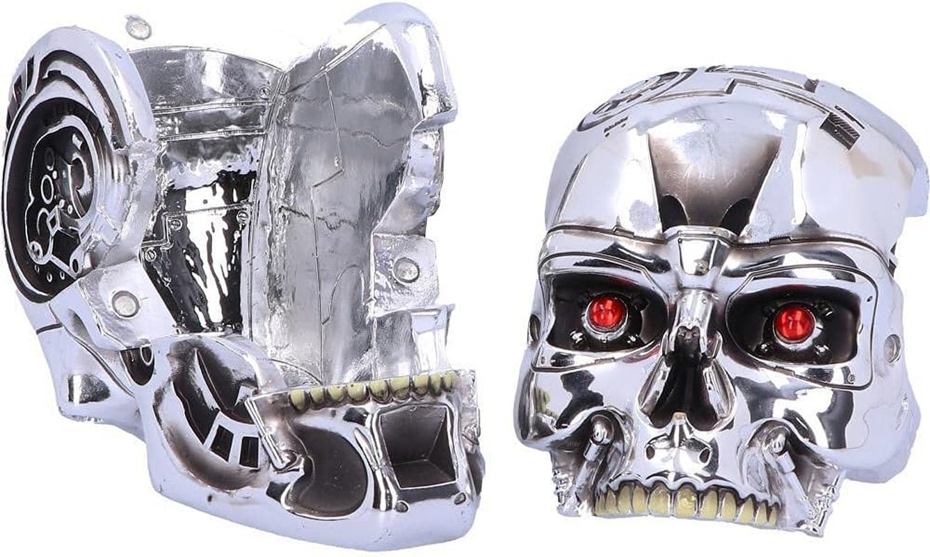 Nemesis Now, T Box, 18 cm, stříbro, pryskyřice, sošky a sochy jedné velikosti Naty Shop