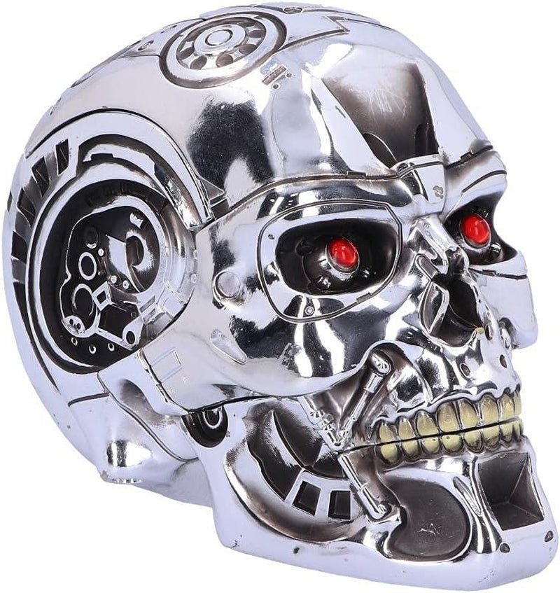 Nemesis Now, T Box, 18 cm, stříbro, pryskyřice, jedna velikost soch a soch Naty Shop Výchozí název