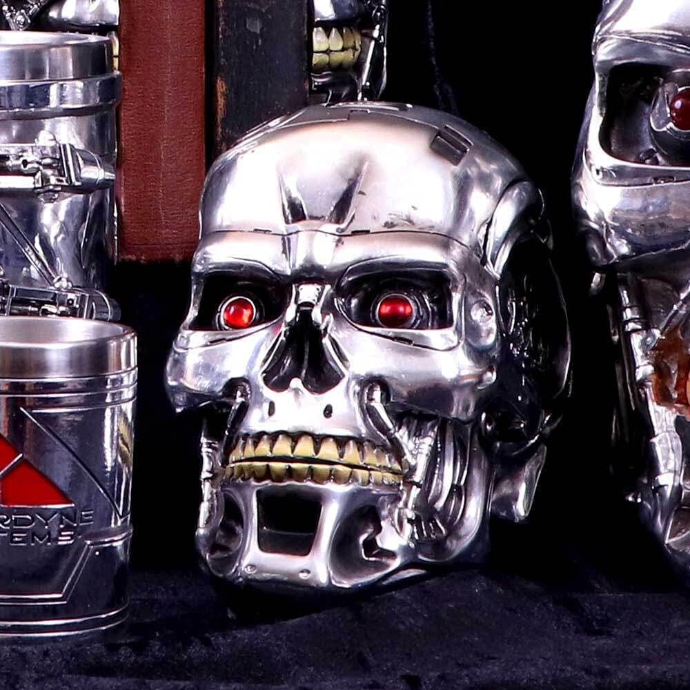 Nemesis Now, T Box, 18 cm, stříbro, pryskyřice, sošky a sochy jedné velikosti Naty Shop