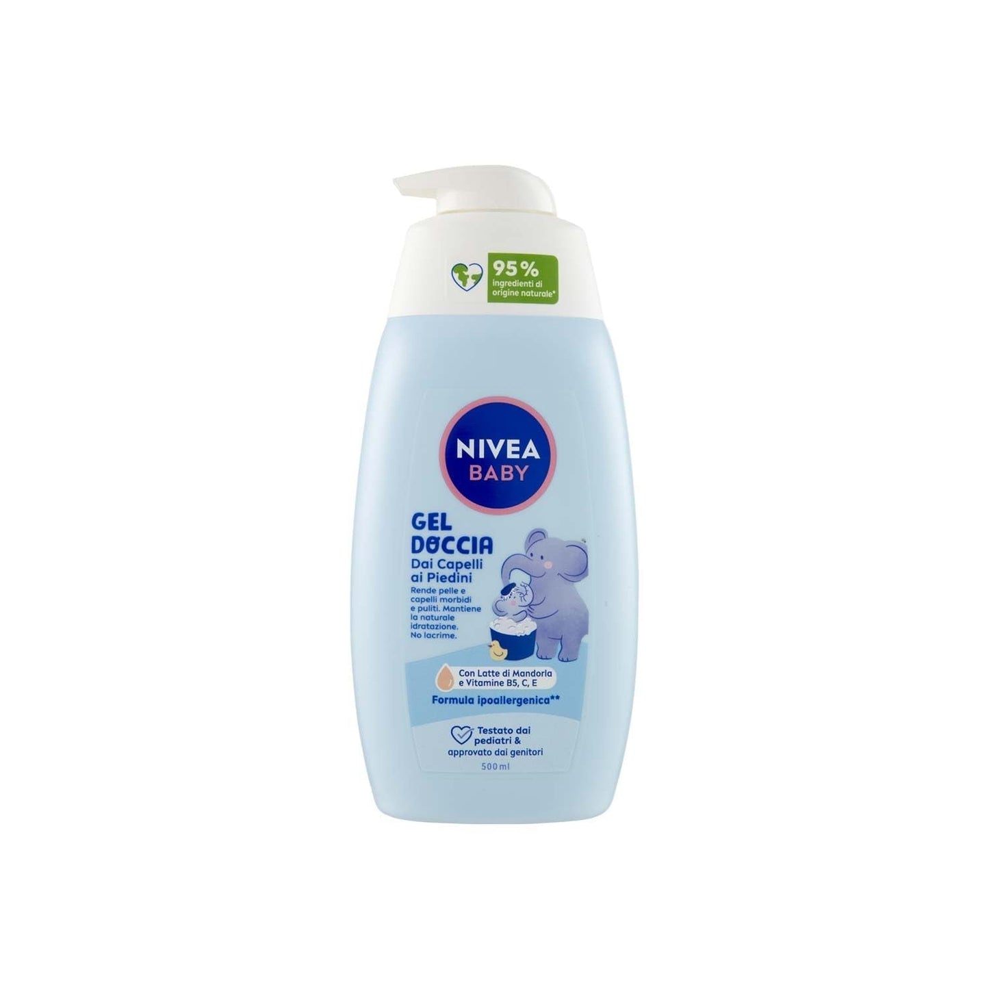 NIVEA BABY sprchový gel na chloupky na nohou 500 ml, dětská perličková koupel pro hebkou a čistou pokožku a vlásky, dětská koupel s ochranou proti slzám, hydratační a jemný šampon pro děti Děti - péče o pleť a koupel Naty Shop Výchozí název