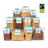 PAKKA bio a fair trade kousky ananasu 1kg, bio a fair trade sušený ananas, neslazený, nesířený, vyrobeno a plněno přímo výrobcem v Kolumbii, veganské 1000g Dehydrované produkty Naty Shop