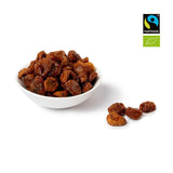PAKKA - Organické Fairtrade zlaté třešně sušené na slunci 500 g, divoké třešně žluté, nesemenané, neslazené, přímo od malých farmářů v Samarkandu, Uzbekistán, veganské, 500 g (1 balení) Naty Shop Dehydratované produkty