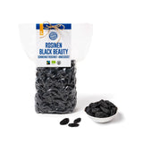 PAKKA - Bio Fairtrade Black Beauty Raisins 600gr, bio, bez pecek, černé hrozny, sušené na slunci, bez oleje, tudíž lepkavé, nesířené, přímo od malých farmářů v Samarkandu v Uzbekistánu Dehydrované produkty Naty Shop Varianta 1: 600 G (balení 1 ks)