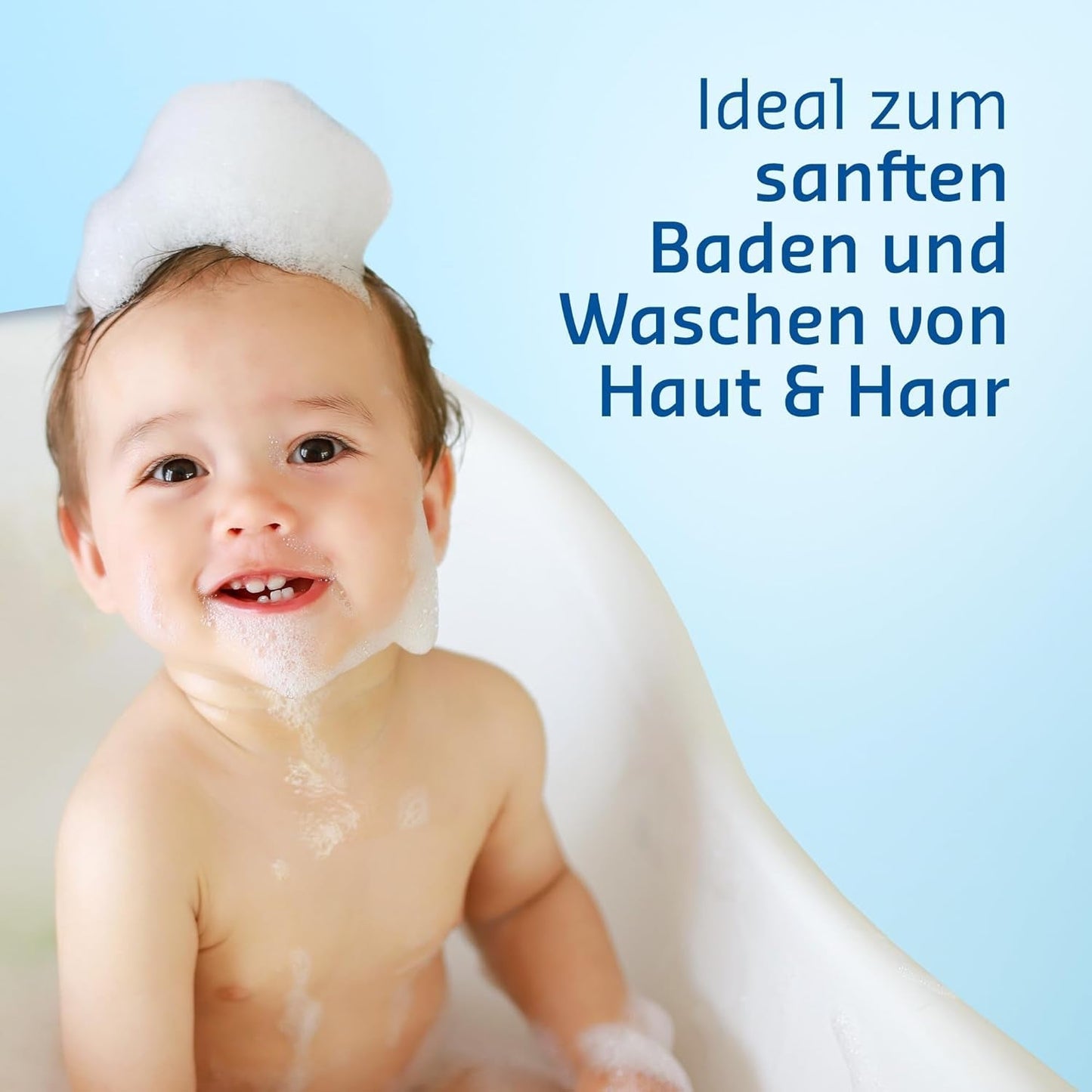 PENATEN Ultra Sensitive Bath & Shampoo (400 ml), zvláště jemná dětská koupel a šampon pro velmi citlivou pokožku miminek se sklonem k neurodermatitidě, sprchový gel a šampon na vlasy bez parfemace a barviv Děti - péče o pleť a koupel Naty Shop