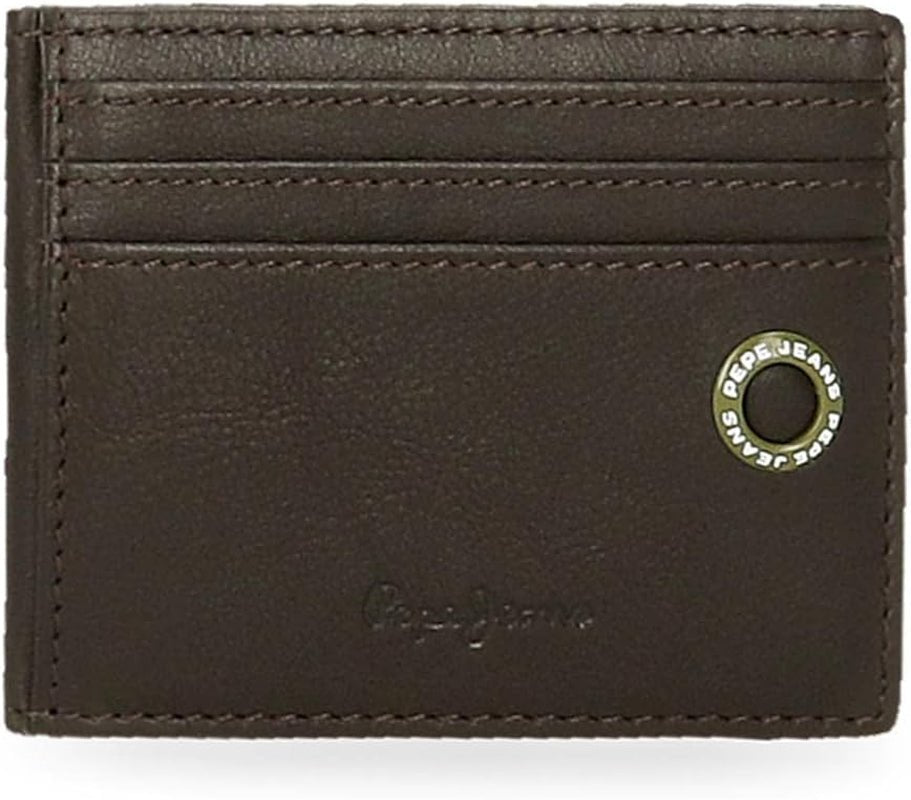 Pepe Jeans adge Pánská peněženka Naty Shop Brown Card holder