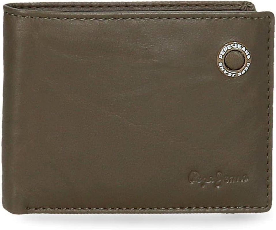 Pepe Jeans adge Pánská peněženka Naty Shop Khaki Pepe Wallet