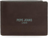 Pepe Jeans hluboké peněženky, peněženky, peněženky, příležitostná umělá kůže. Od Joumma Bags Dámská peněženka Naty Shop Hnědá horizontální peněženka