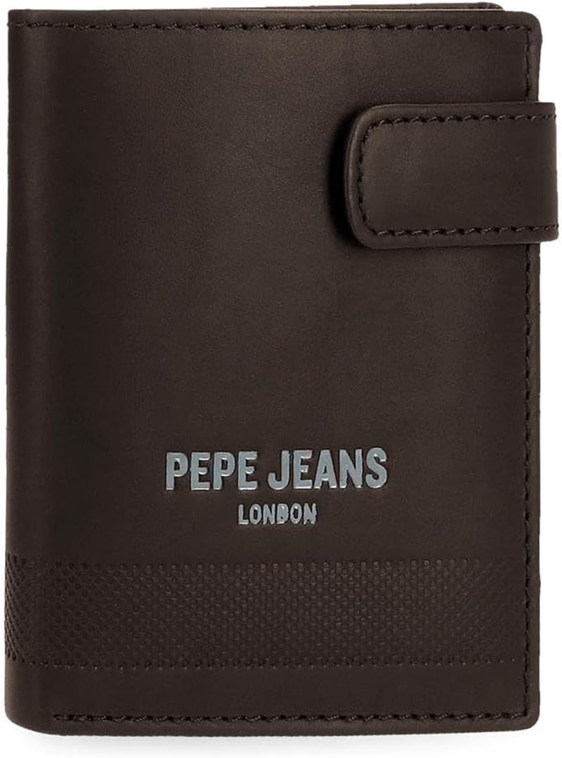 Pepe Jeans hluboké peněženky, peněženky, peněženky, příležitostná umělá kůže. Od Joumma Bags Dámská peněženka Naty Shop Brown Click Wallet