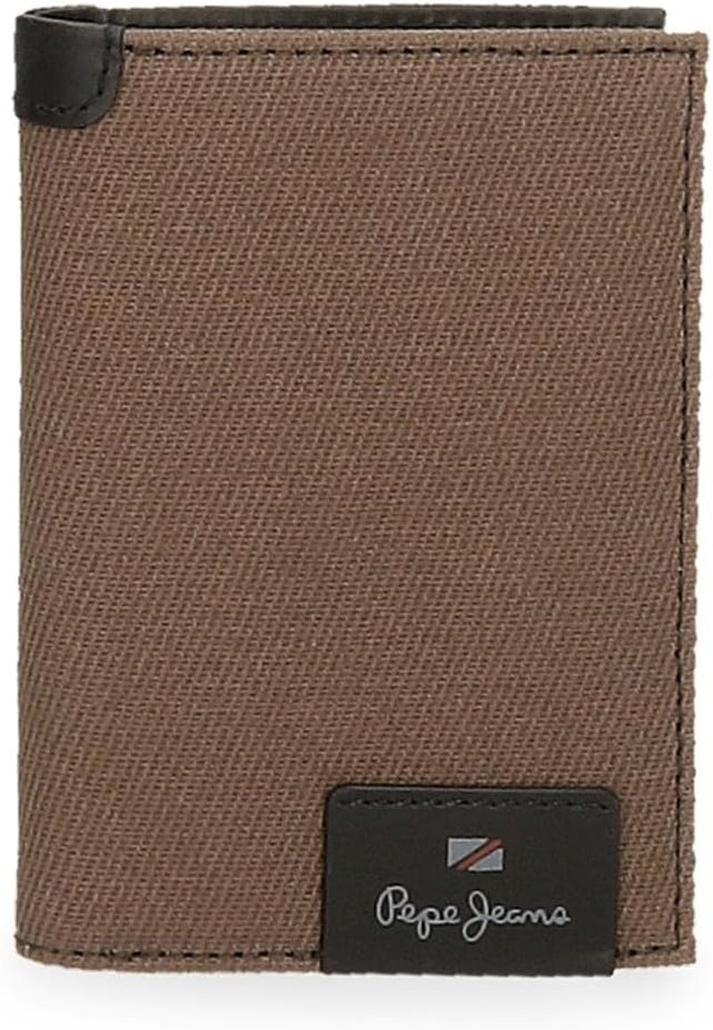 Peněženka Pepe Jeans Hilltop Vertical pánská peněženka Naty Shop Brown Peněženka 11