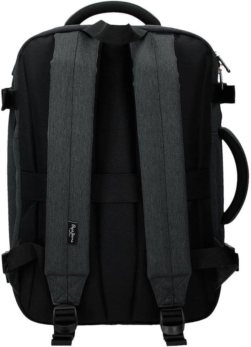 Pepe Jeans Jarvis malá kabelka přes rameno zelená 15x19,5x6 cm polyester s detaily z umělé kůže Zavazadla a cestovní potřeby Naty Shop