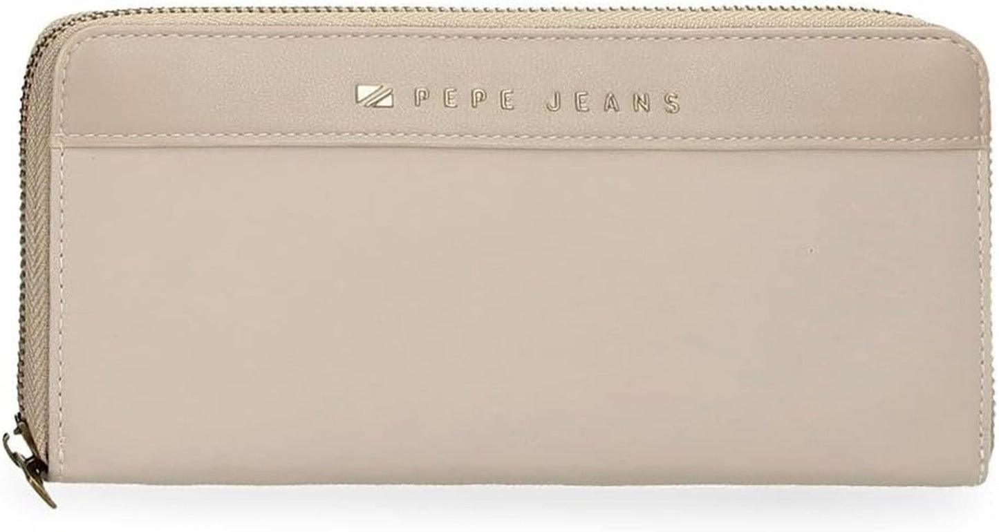 Pepe jeans Joumma Tašky Morgan Neformální batoh Cestovní tašky Béžová Černá Umělá kůže Pro ženy Béžová Peněženka jedné velikosti Ženy Naty Shop Výchozí název