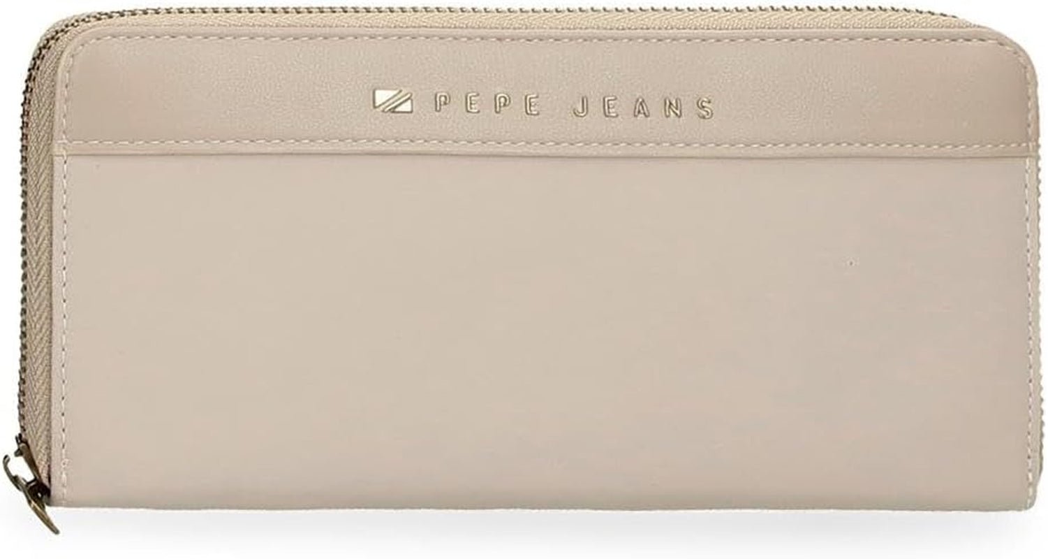 Pepe jeans Joumma Tašky Morgan Neformální batoh Cestovní tašky Béžová Černá Umělá kůže Pro ženy Béžová Peněženka jedné velikosti Ženy Naty Shop Výchozí název