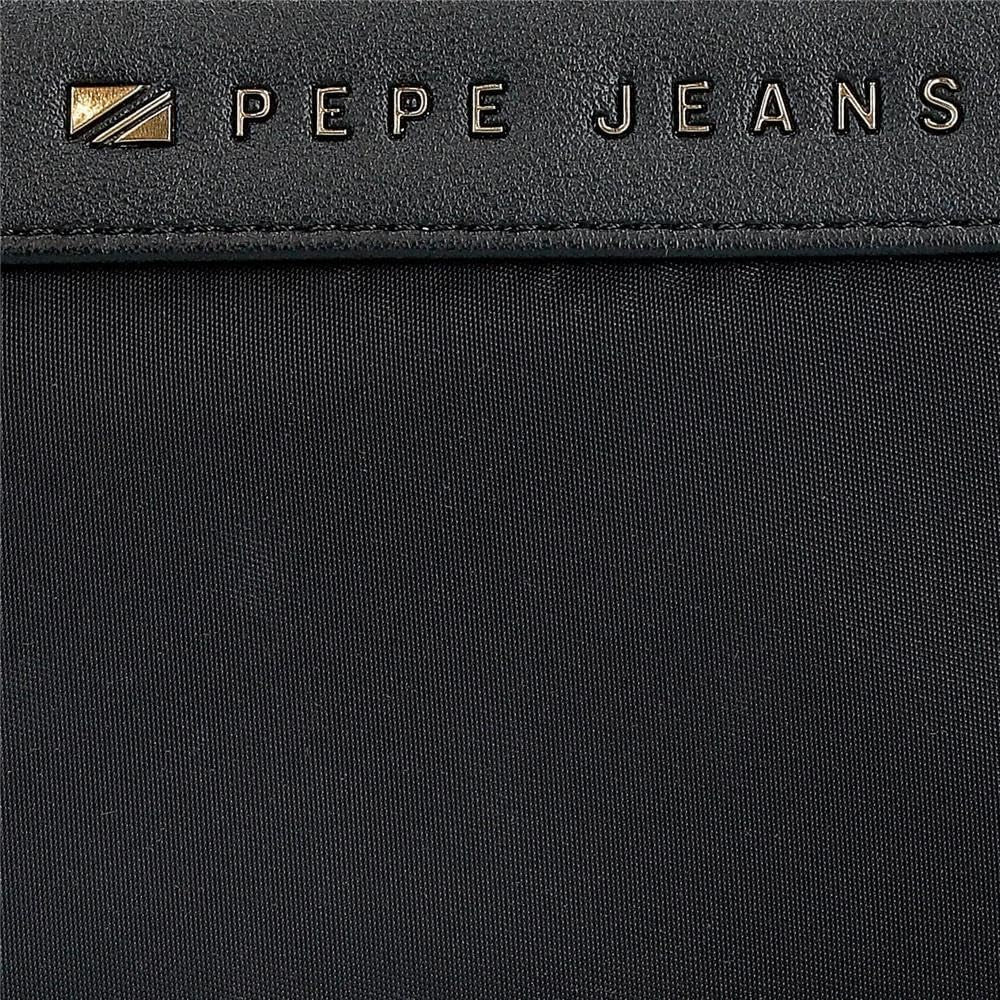 Pepe jeans Joumma Bags Morgan ležérní batoh, cestovní tašky, béžová a černá, umělá kůže pro ženy, černá, univerzální velikost, peněženka Peněženka Women Naty Shop