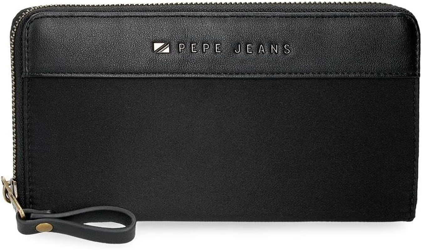 Pepe jeans Joumma Bags Morgan Běžný batoh Cestovní tašky Béžová Černá Umělá kůže Pro ženy Černá Peněženka jedné velikosti Ženy Naty Shop Výchozí název