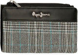 Pepe Jeans Kendra dámské tričko, černé, jedna velikost, malá taška přes rameno Dámské tašky Naty Shop Double Wallet