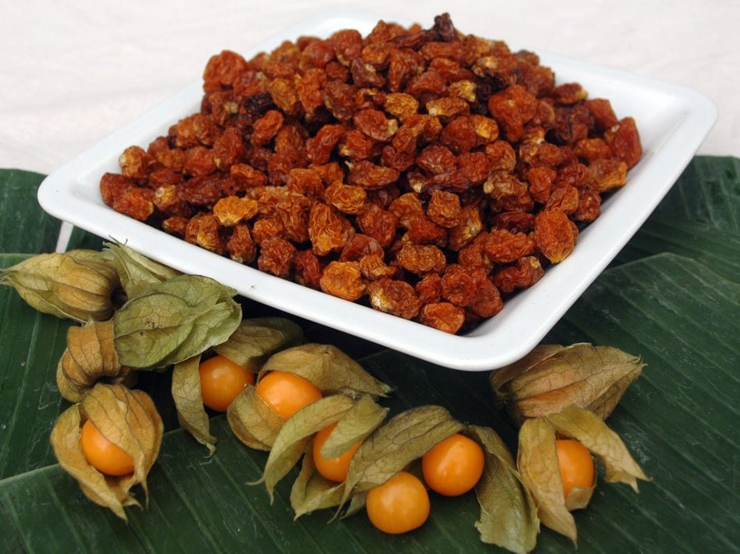 Physalis, sušený rybíz - pytel 1 kg Dehydrované produkty Naty Shop Výchozí název
