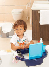 Hřeben a kartáč Rotho Babydesign, přírodní štětiny, od 0 měsíců, TOP/Bella Bambina, Babybleu Perl (světle modrá), 20059010301 Děti - Koupel a péče o pleť Naty Shop