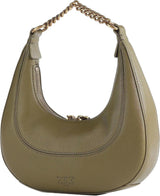 Pinko dámské BRIOCHE HOBO Mini KALB MORB, V62q_Green Thread-Antique Gold Dámské Tašky Naty Shop