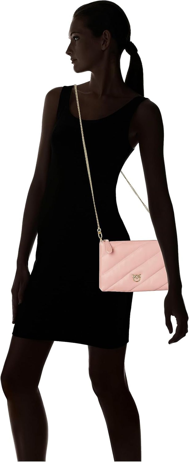 Pinko Ladies Flat Pouch Sheep Nappa FLACHTASCHE SCHAFNAPPA Dámské tašky Naty Shop