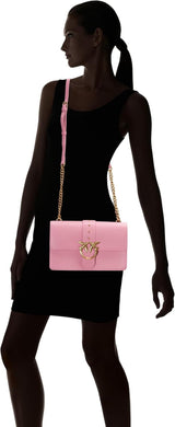 Pinko Ladies Love One Classic Cl Calf Silk Bag Dámské tašky Naty Shop