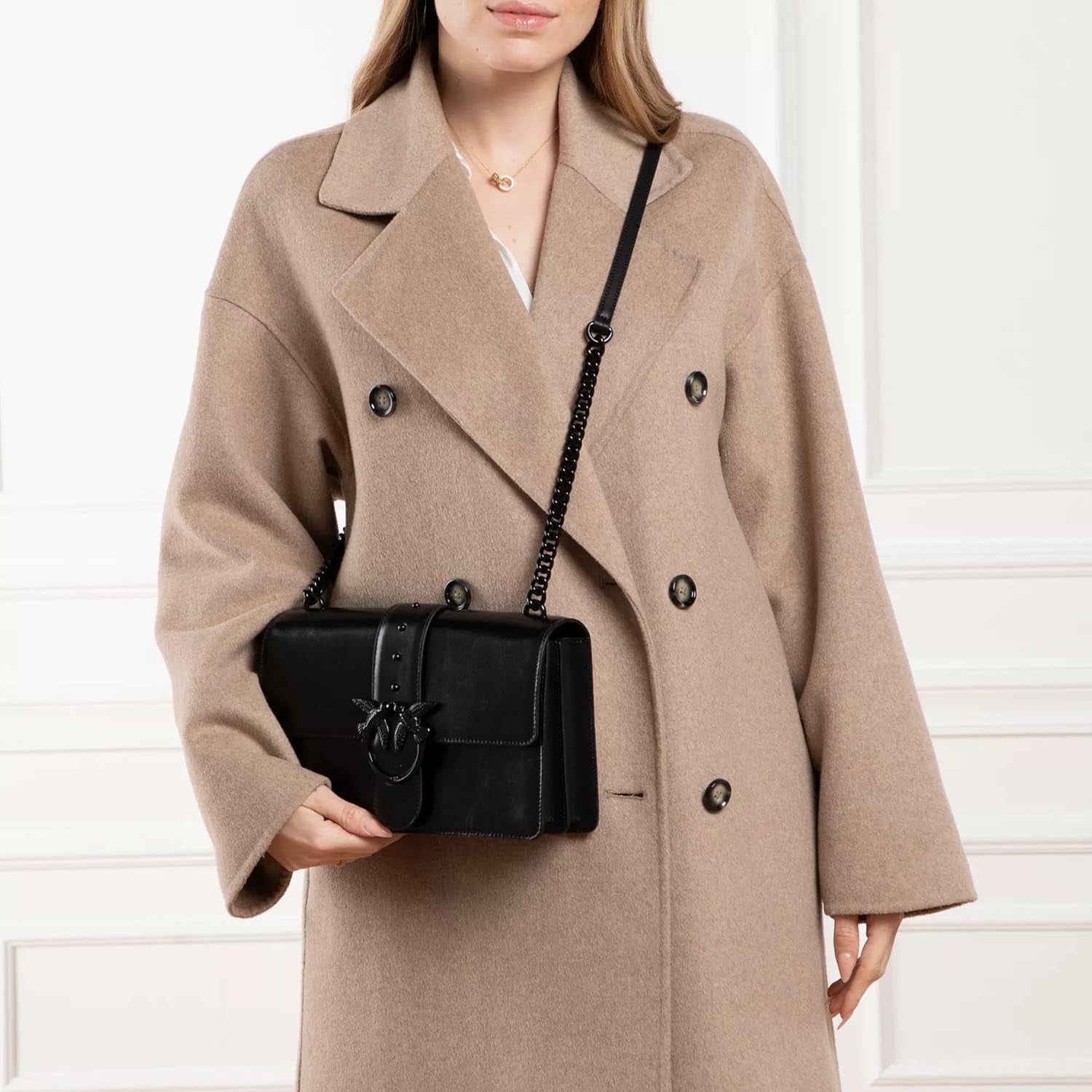 Pinko Ladies Love One Classic Cl Naplack Color Block Bag Dámské tašky Naty Shop