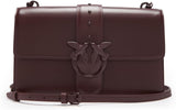 Pinko Ladies Love One Classic Cl Naplack Color Block Bag Dámské Tašky Naty Shop M03B_Bordeaux-Trumps-Bloc C