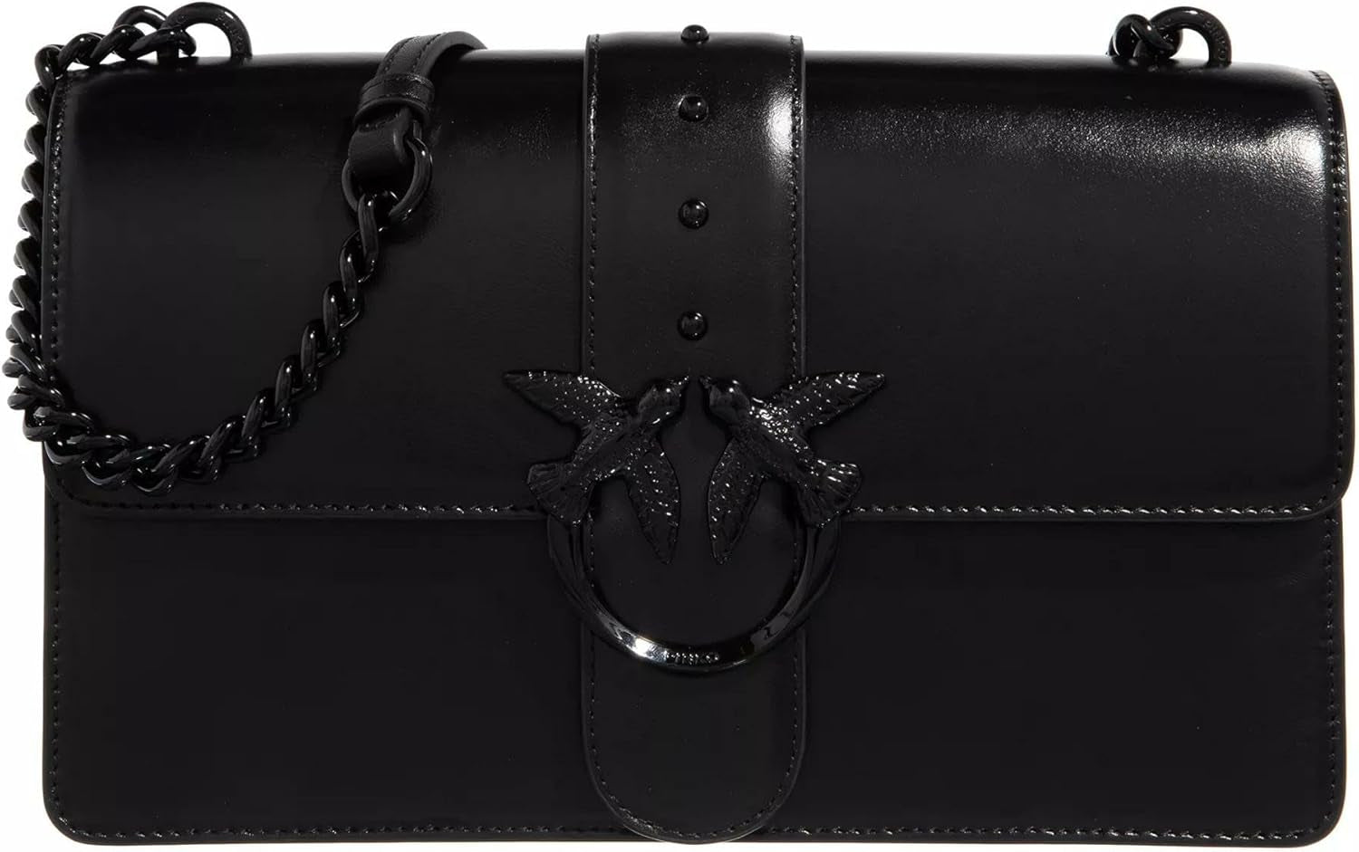 Pinko Ladies Love One Classic Cl Naplack Color Block Bag Dámské tašky Naty Shop Z99B_B Black Sedan Block Color