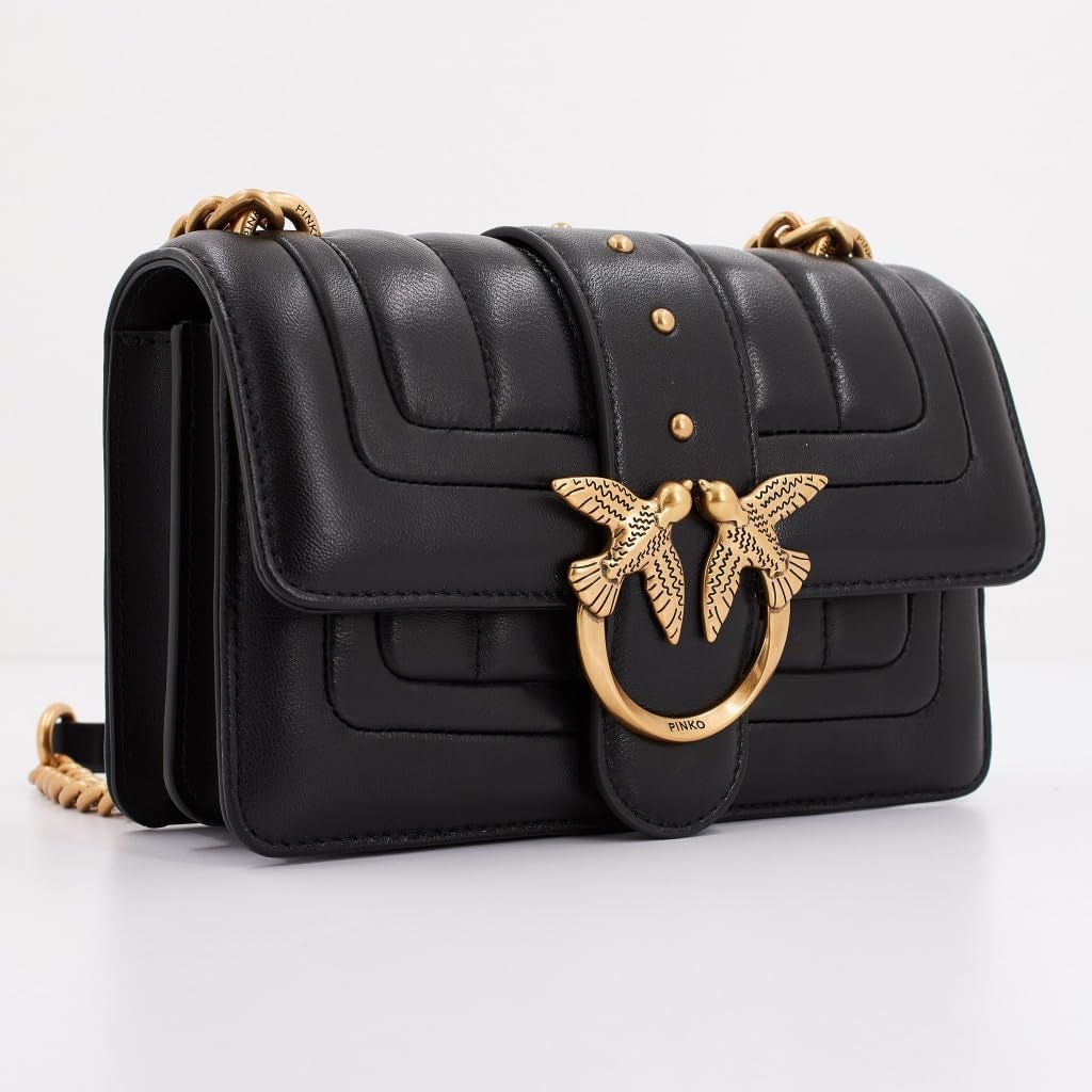 Pinko Ladies Love One Mini Cl Single Side Sheep Nappa Line Quilt Bag Dámské tašky Naty Shop