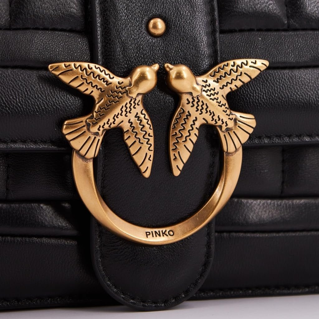 Pinko Ladies Love One Mini Cl Single Side Sheep Nappa Line Quilt Bag Dámské tašky Naty Shop