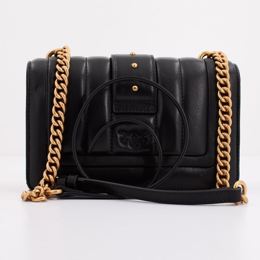 Pinko Ladies Love One Mini Cl Single Side Sheep Nappa Line Quilt Bag Dámské tašky Naty Shop