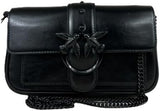 Pinko Ladies Love One Pocket C Naplack Color Block Bag Dámské tašky Naty Shop Z99B_B Black Sedan Block Color