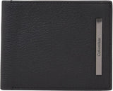 Pánská peněženka Calvin Klein Modern Bar Bifold Leather, Black (Ck Black), Onesize pánská peněženka Naty Shop Výchozí název