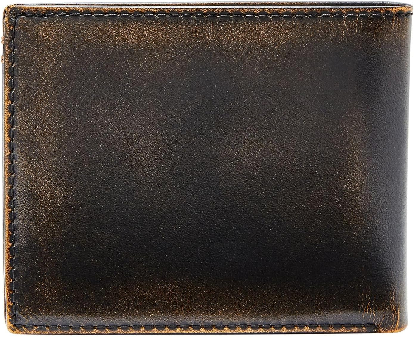 Pánská peněženka Fossil Wade Leather Bifold 11,43 cm D x 1,905 cm Š x 8,89 cm H Pánská peněženka Naty Shop