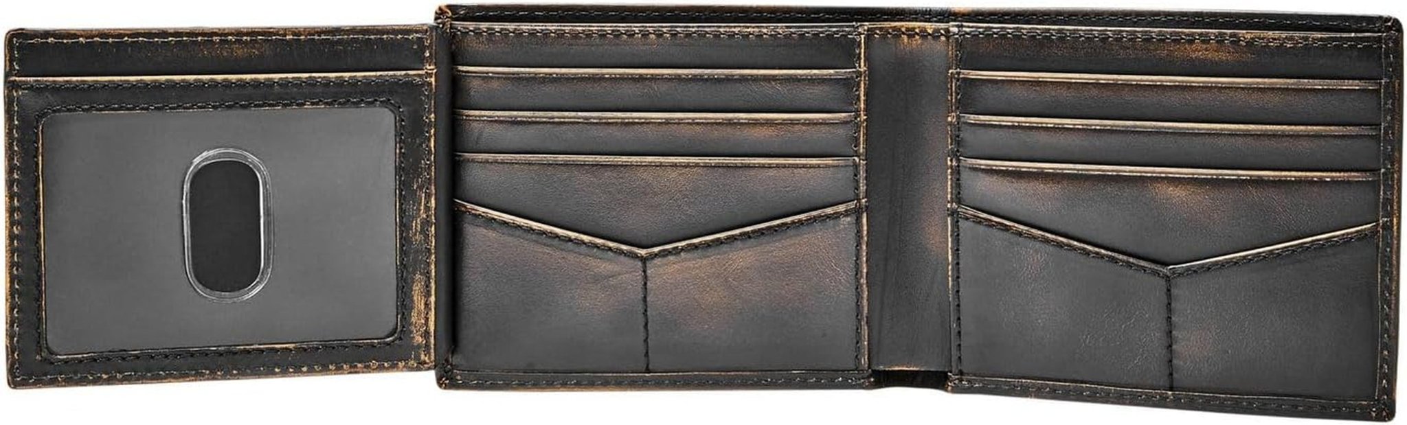 Pánská peněženka Fossil Wade Leather Bifold 11,43 cm D x 1,905 cm Š x 8,89 cm H Pánská peněženka Naty Shop