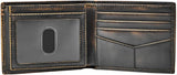 Pánská peněženka Fossil Wade Leather Bifold 11,43 cm D x 1,905 cm Š x 8,89 cm H Pánská peněženka Naty Shop